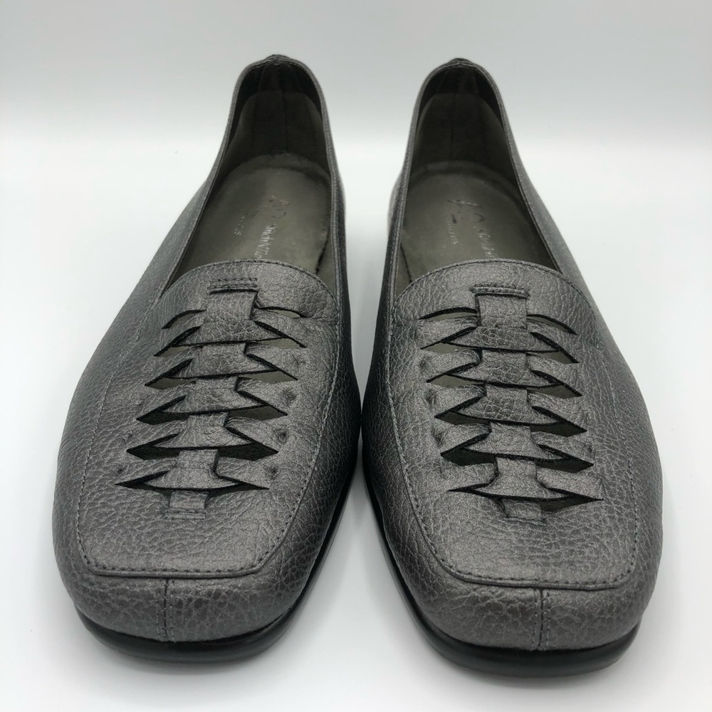 A2 By Aerosoles Stitch N Turn Alabaster Flats - Picture 3 of 8